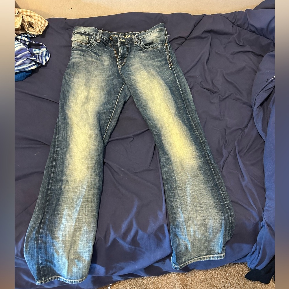 Blue and navy jeans y2k 32/33